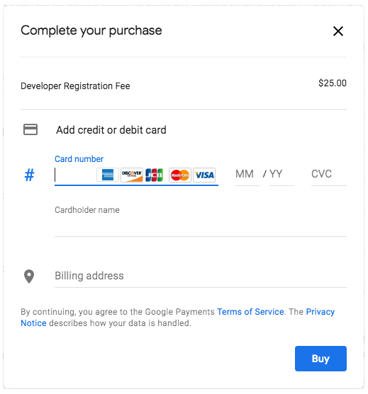 How to create a Google Play Developer Account?