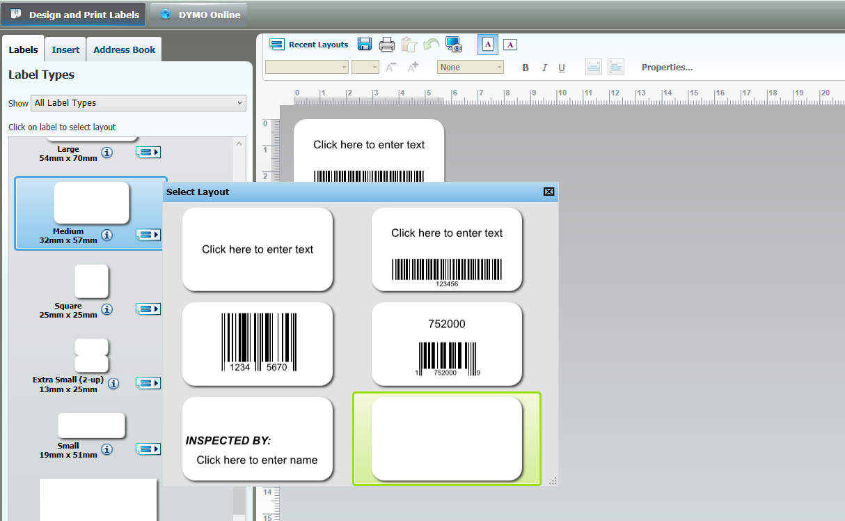 dymo label software 8.7.4