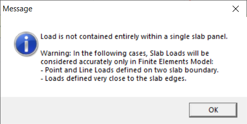 Working with Slab Loads