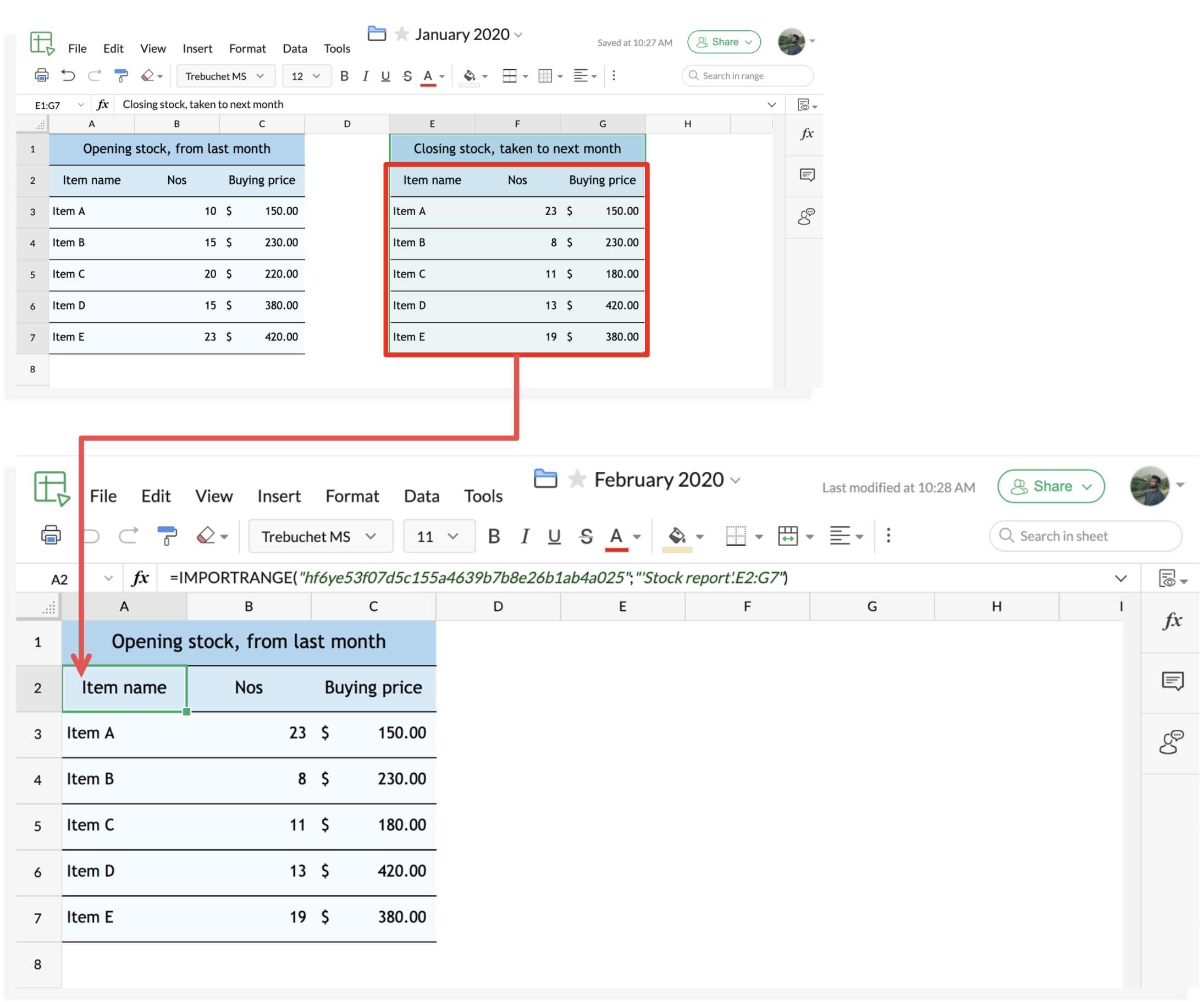 import-ranges-from-other-spreadsheets-using-importrange-zoho-sheet-help-guide