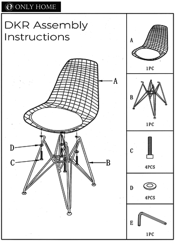 Dkr Chair Assembly Instructions