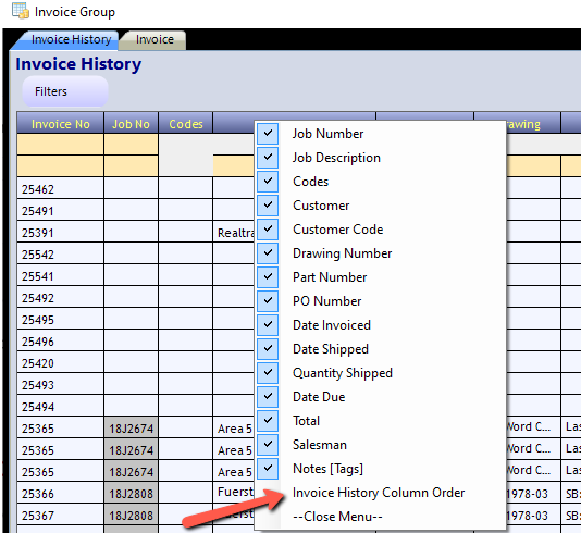 Invoice Group