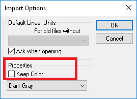 Importing DWG Files with Color