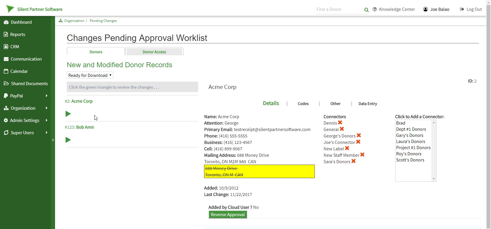 View and Approve Pending Changes in the Cloud