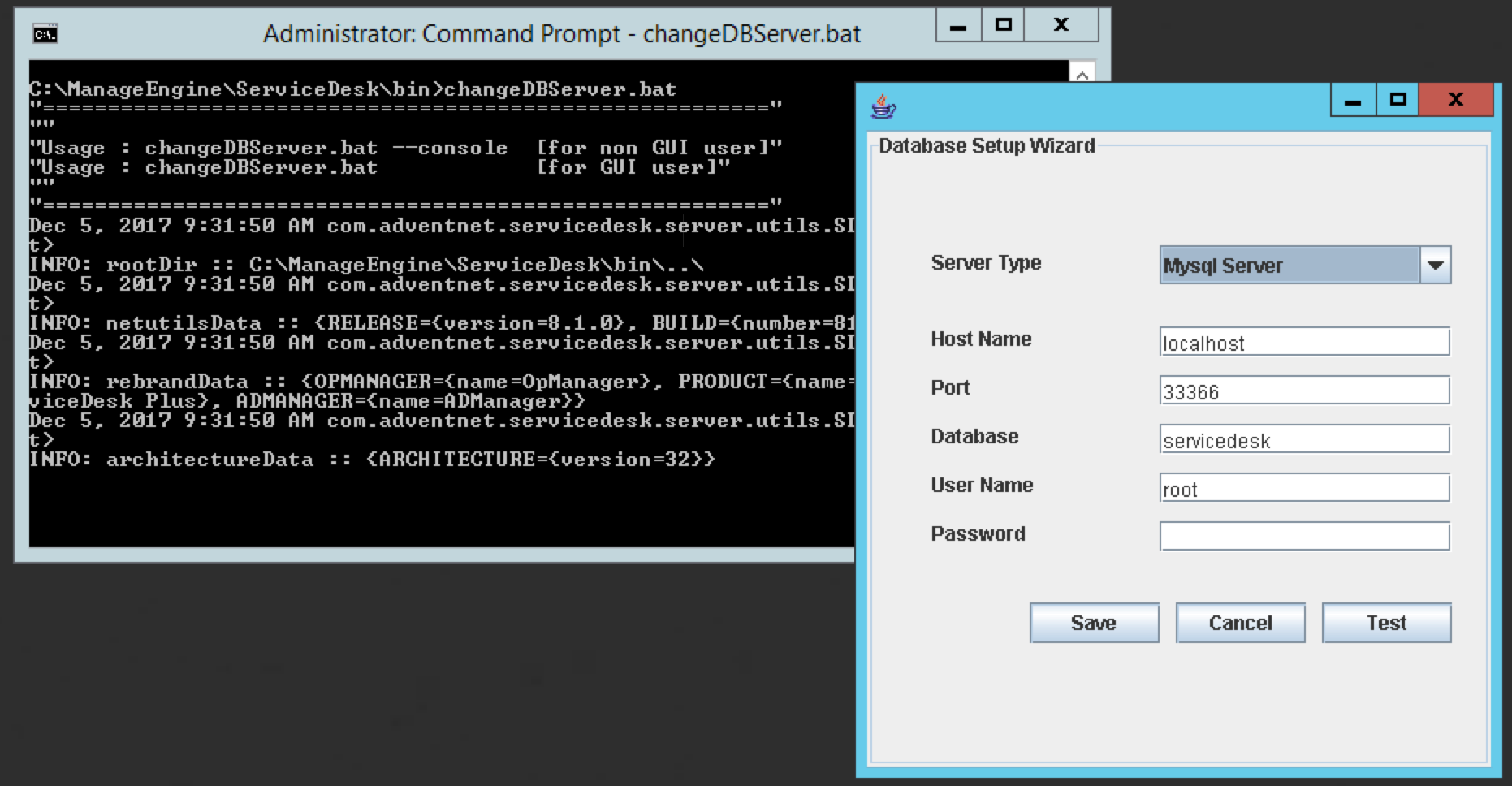 Postgres use database