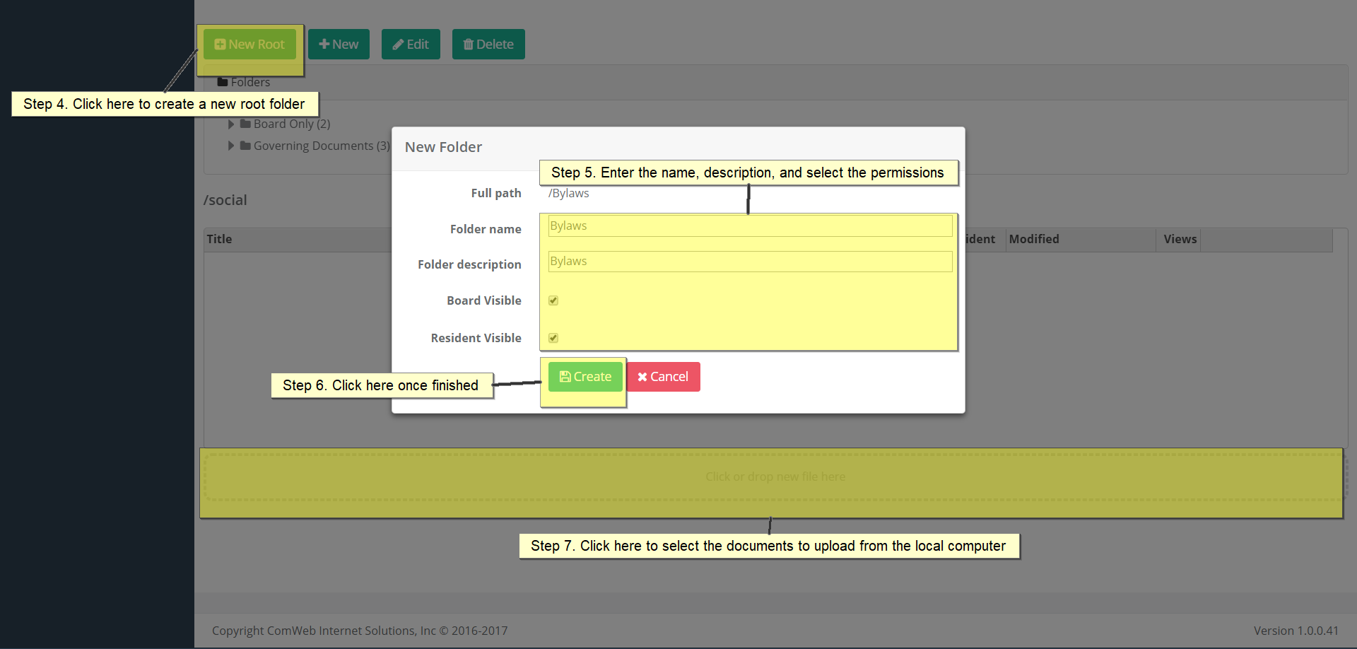 how-to-create-a-library-and-add-documents