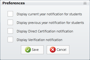 Strata Apps Validation module Preferences window