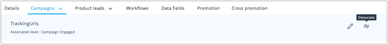 Dissociating campaigns