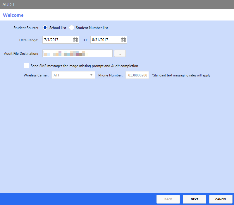 How to print application notes