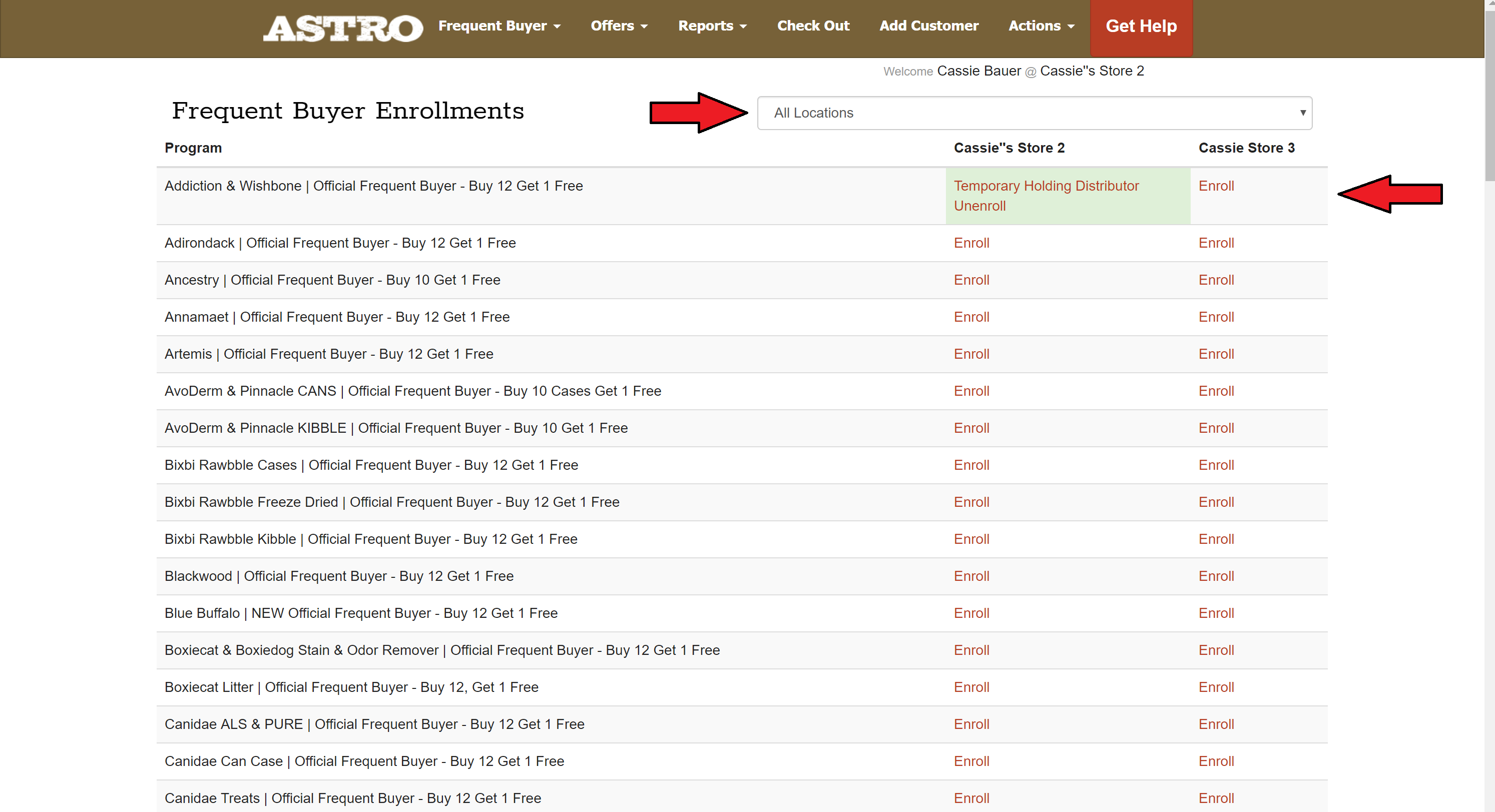 How to Enroll in Frequent Buyer Programs