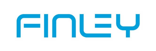 A blue and white logoDescription automatically generated