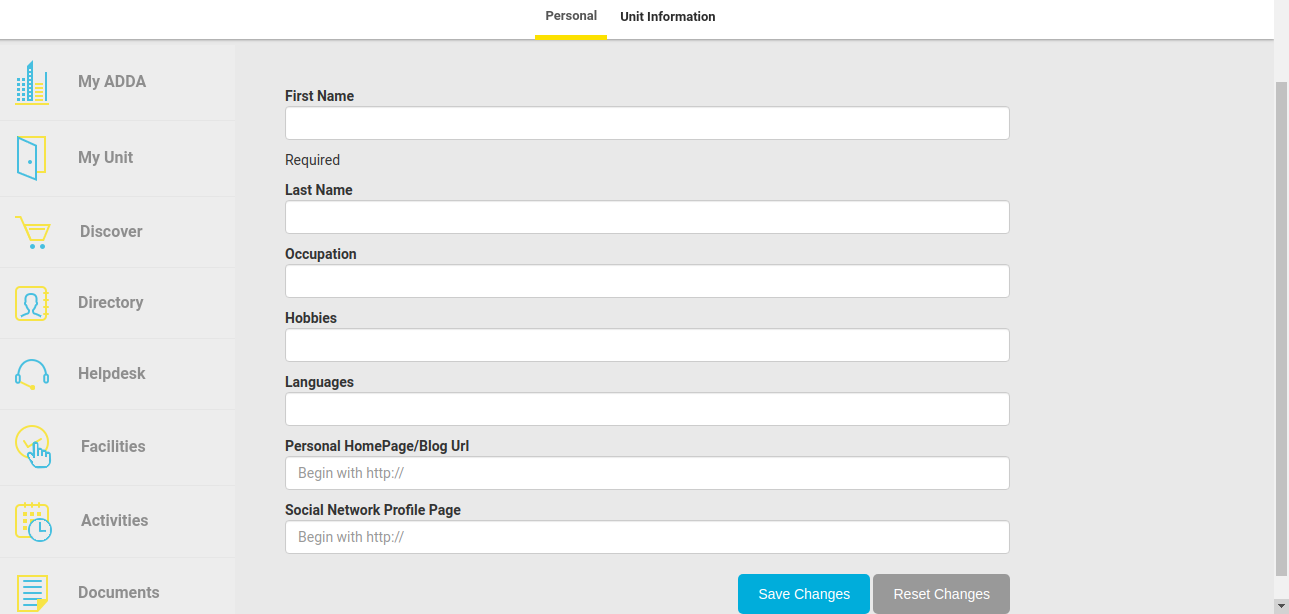 How can I correct my name on ADDA?