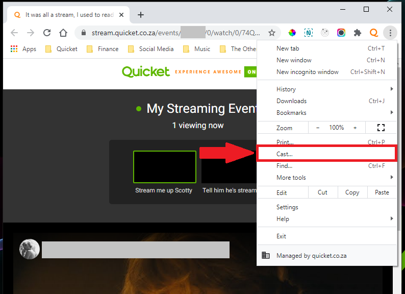 How To Access An Online Event On Your Tv