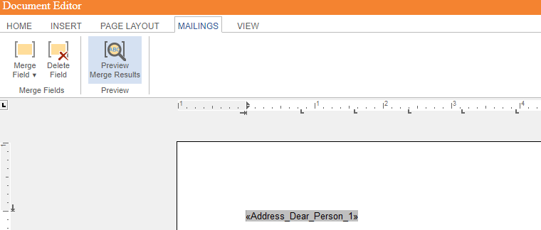 Online document editor