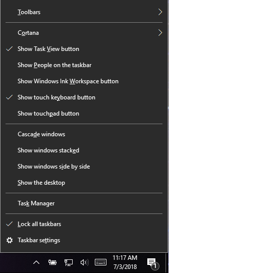 Enabling and using touch screen keyboard in Windows 10