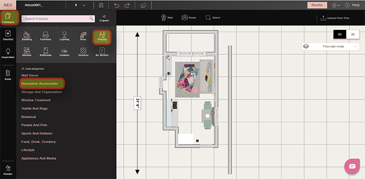 3d floor plan