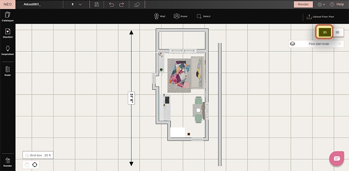 3d floor plan