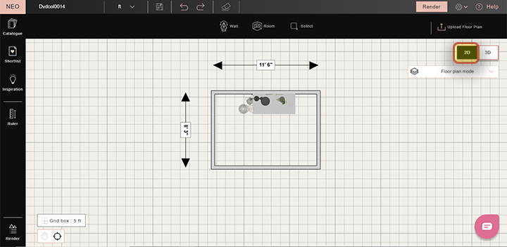 living room design tool