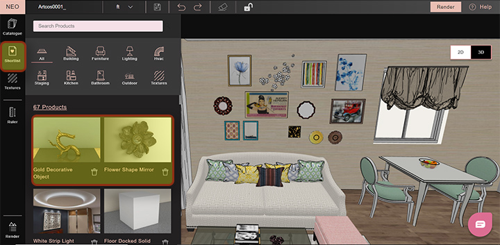 floor plan 3d