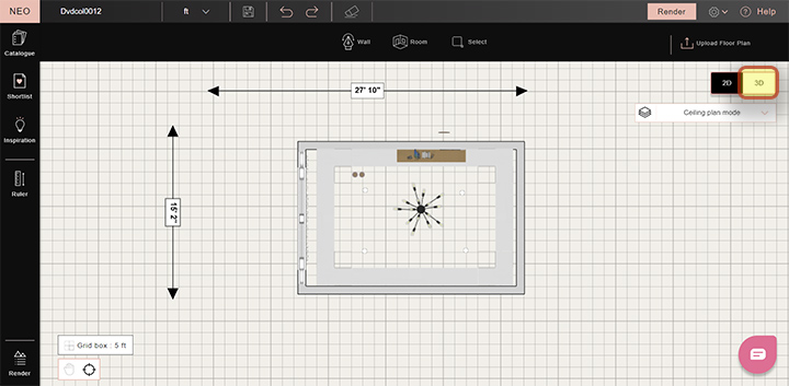 room arrangement tool