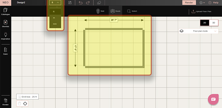 how to draw a room