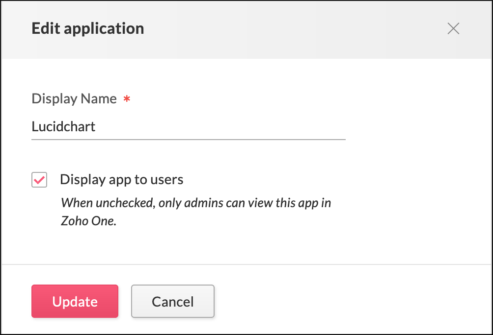 Displaying Lucidchart to all users