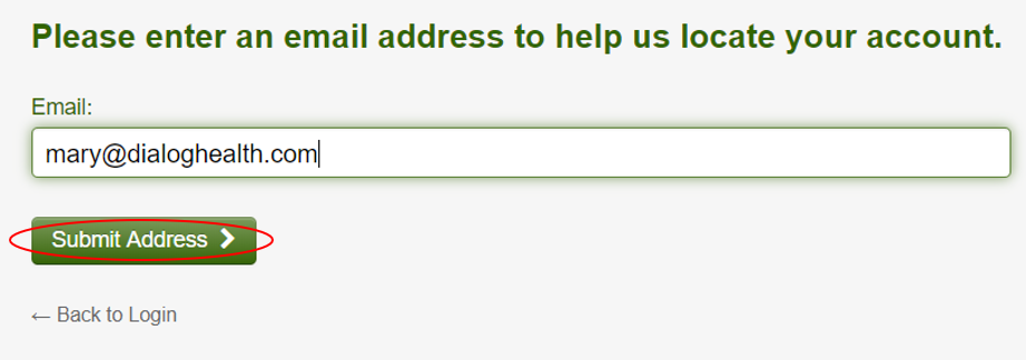 How To Login To Dialog Health