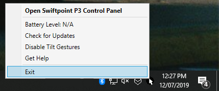 P3 Control Panel crashes after it launches