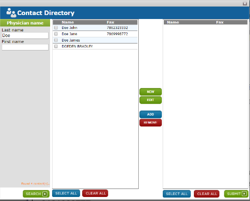 Physician Orders and Reports