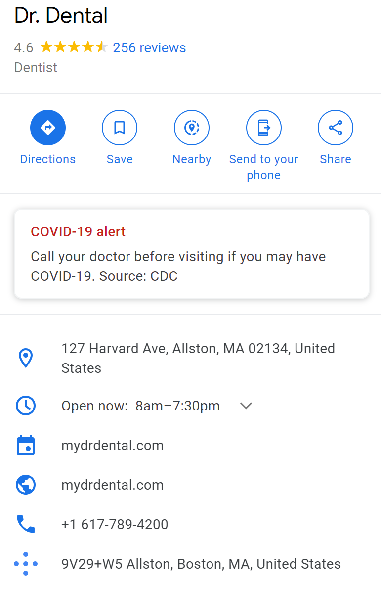 How many page credits do I need to scrape data about businesses from
