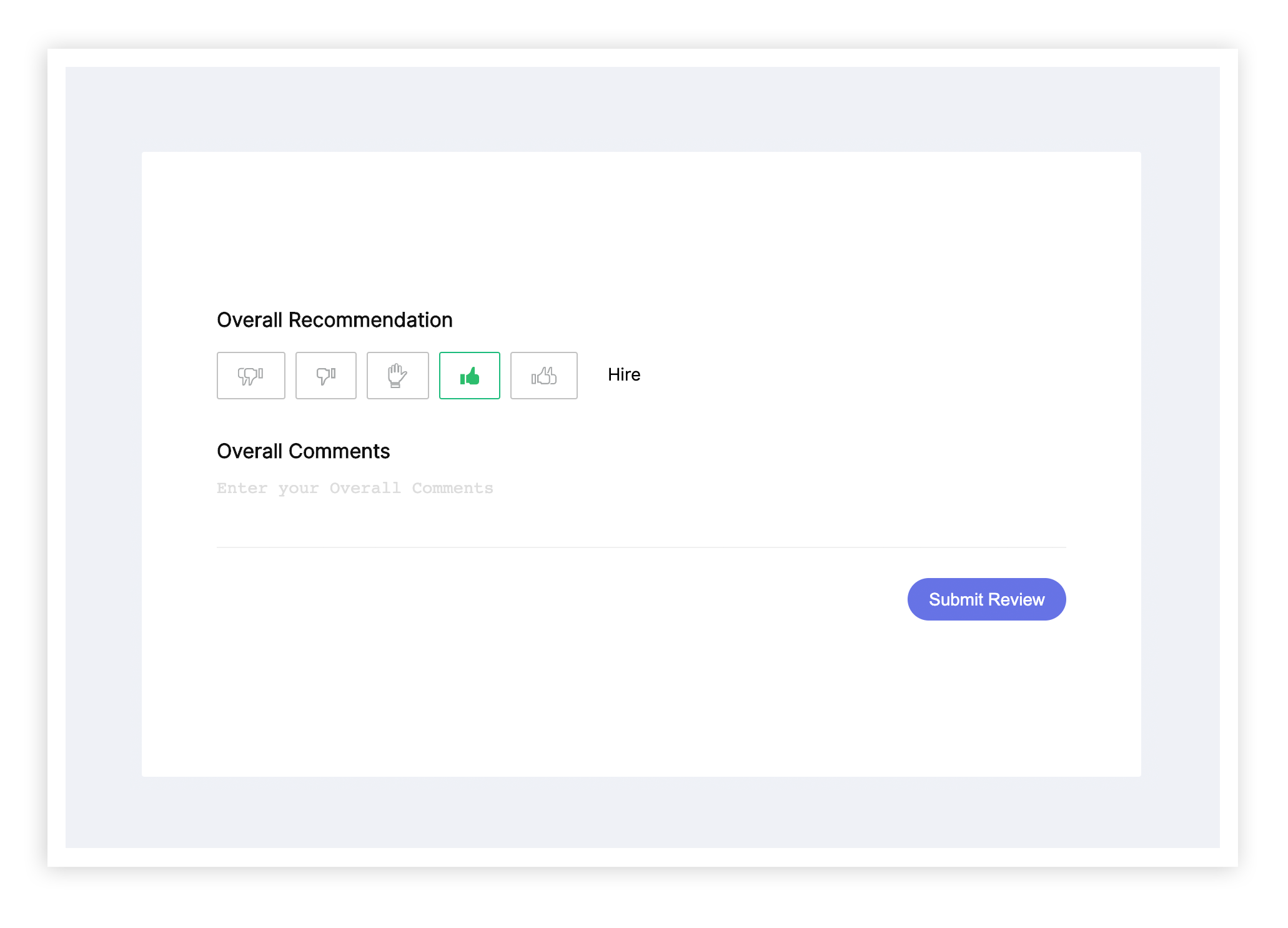 Zoho Recruit Live Interview Interviewer Aspect
