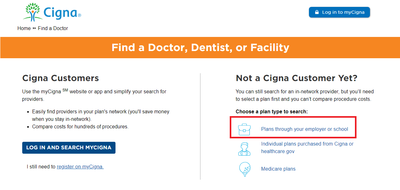 Cigna 'How To' Process