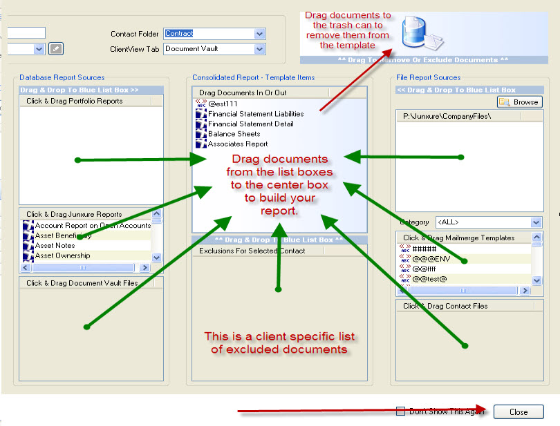 Document Assemblies Template Builder