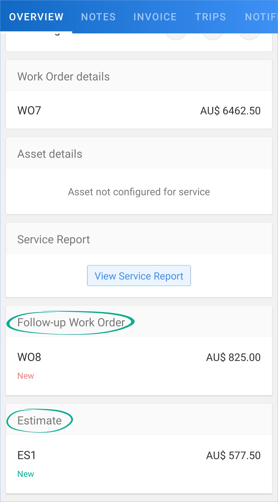 Zoho FSM Mobile App