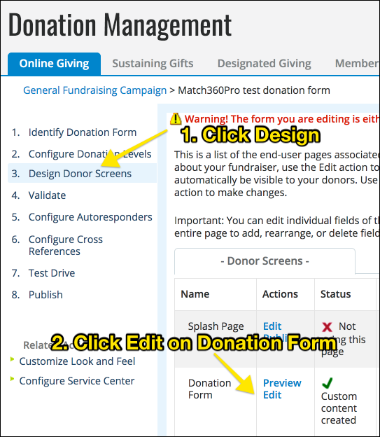 Does Double the Donation integrate with Blackbaud Online Express (OLX)?
