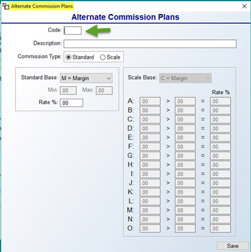 Alternate Commission Plan