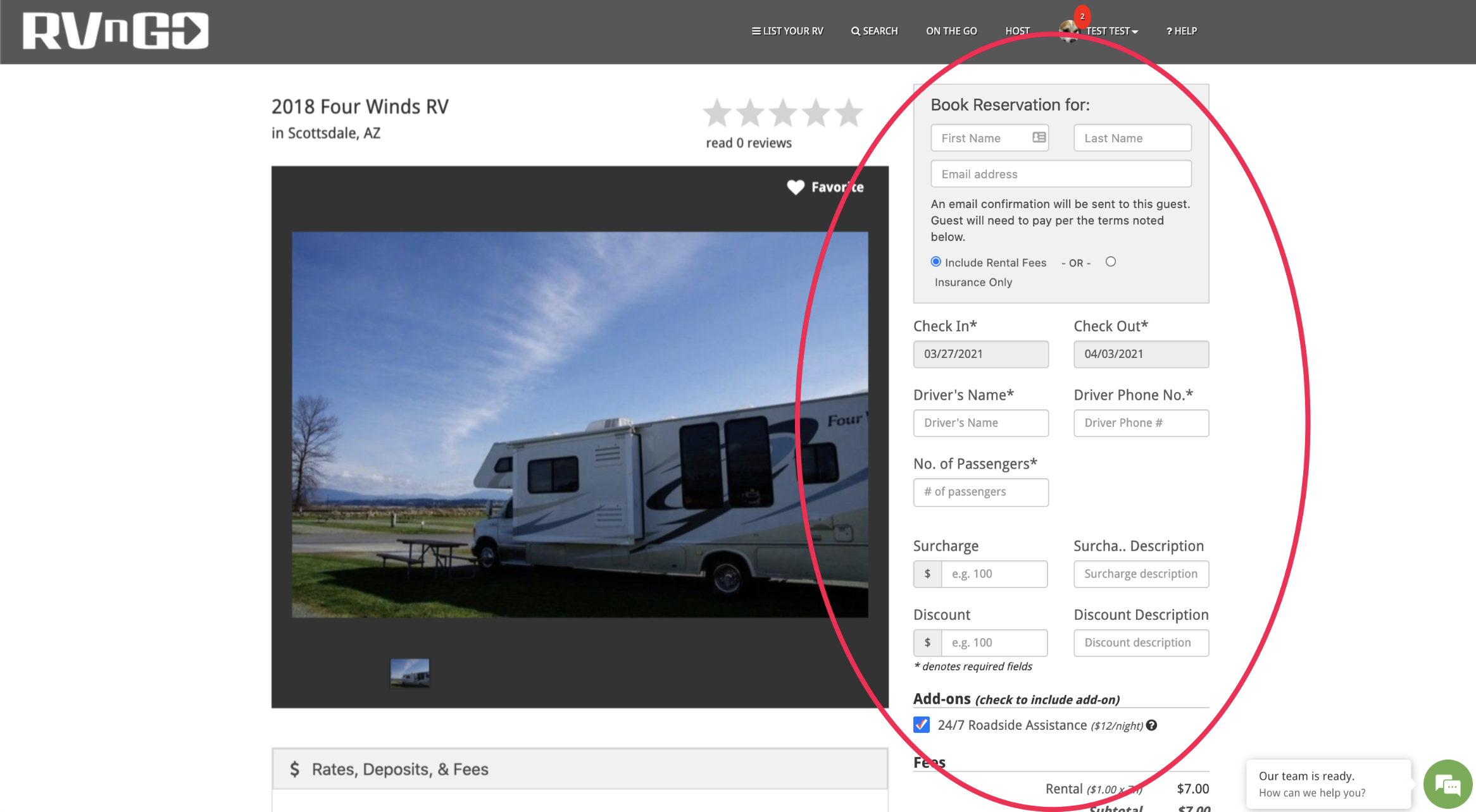 How to Your Guest an RV Rental Quote on RVnGO