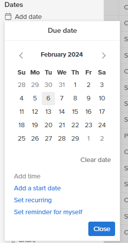 A screenshot of a calendarDescription automatically generated