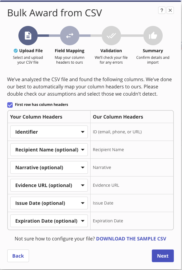 match columns