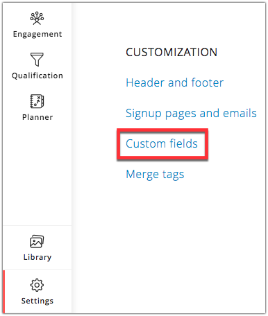 Custom fields