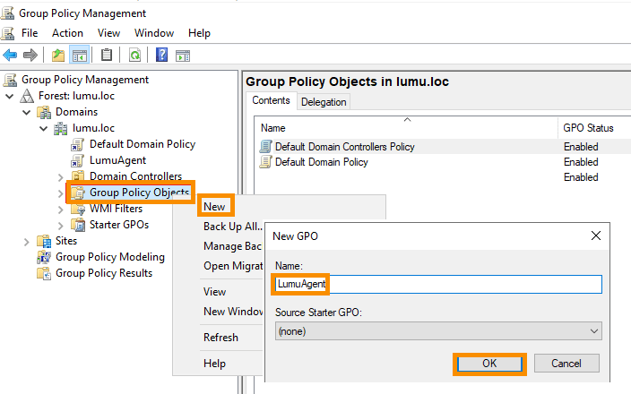 Group Policy Management