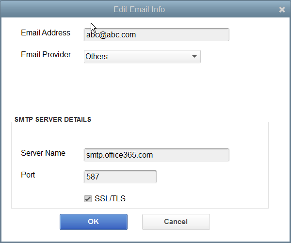 How to email from Quickbooks and other applications
