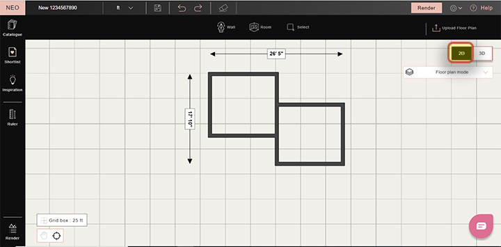 3d floor plan