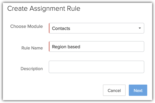 assignment rules in zoho recruit