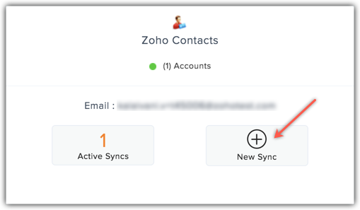 contacts new sync