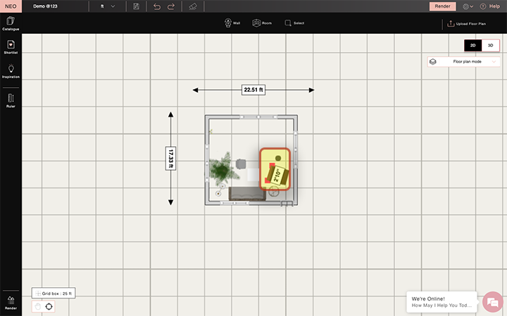 3d floor plan