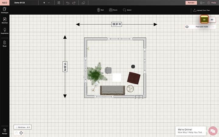 3d floor plan