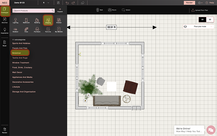 3d floor plan