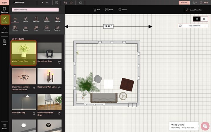 room layout tool