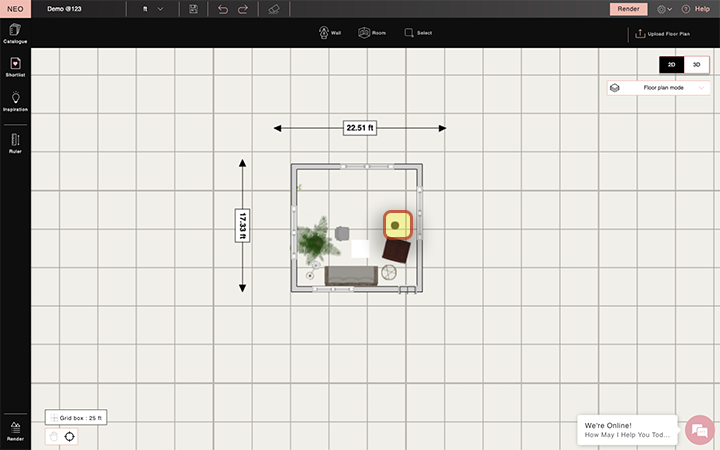 3d floor plan